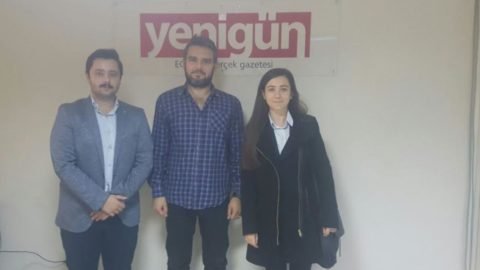 Öncü Gençlik İzmir’den Yenigün Gazetesine Ziyaret