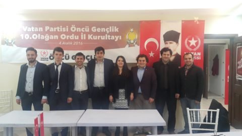ÖNCÜ GENÇLİK ORDU 10. OLAĞAN İL KURULTAYI GERÇEKLEŞTİ