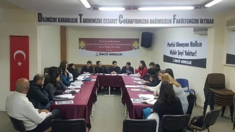 DTCF ÖNCÜ GENÇLİK YENİ BAŞKANINI SEÇTİ