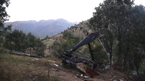 BURHAN KURTULMUŞ AYTOSLU YAZDI: HELİKOPTERİ DÜŞÜREN BULUNDU