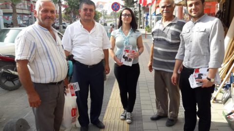 VATAN’IN GENÇ ADAYLARI ADANA KARATAŞ’TA HALKLA BULUŞTU
