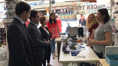 VATAN PARTİSİ’NİN ANKARA GENÇ MİLLETVEKİLİ ADAYLARINDAN ESNAF ZİYARETİ