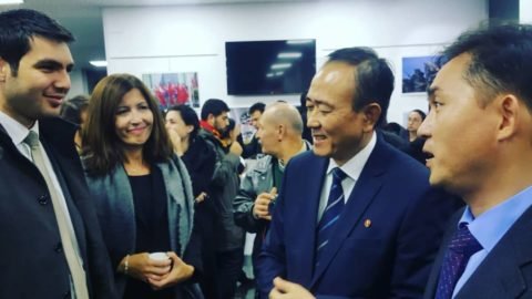 ÖNCÜ GENÇLİK HEYETİ, KORE DHC SOFYA BÜYÜKELÇİSİ İLE GÖRÜŞTÜ