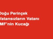 VATANSIZLARIN VATANI IMF’NİN KUCAĞI