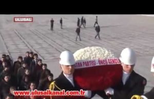 ÖNCÜ GENÇLİK GENEL YÖNETİM KURULU ANITKABİR’DE SÖZ VERDİ