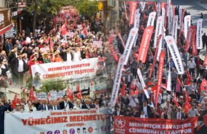 29 EKİM’DE TÜRKİYE’NİN HER YANINDA MEHMETÇİK KARARLILIĞI