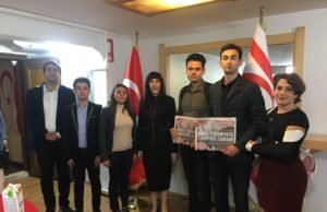 ÖNCÜ GENÇLİK İZMİR, KKTC BAŞKONSOLOSLUĞUNU ZİYARET ETTİ