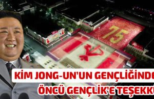 KİM JONG-UN’UN GENÇLİĞİNDEN ÖNCÜ GENÇLİK’E TEŞEKKÜR