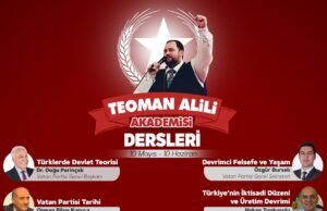 ÖNCÜ GENÇLİK TEOMAN ALİLİ AKADEMİSİ BAŞLIYOR