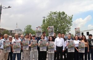 Öncü Gençlik Aydınlık Gazetesini Vatandaşlara Ulaştırdı