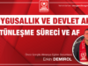 DUYGUSALLIK VE DEVLET AKLI: BÜTÜNLEŞME SÜRECİ VE AF
