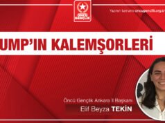 TRUMP’IN KALEMŞORLERİ