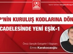 CHP’nin Kuruluş Kodlarına Dönüş Mücadelesinde Yeni Eşik – 1