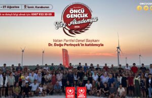 ÖNCÜ GENÇLİK YAZ AKADEMİSİ BAŞLIYOR
